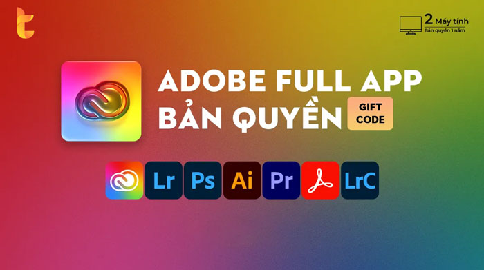 Mua Adobe bản quyền