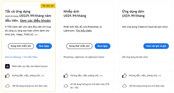 Mua Adobe bản quyền (Adobe All Apps) Giá Rẻ, Bảo Hành 100%